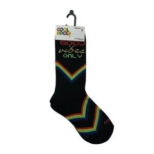 Cool socks women’s crew style socks fits sizes 5-10 brand new in packaging!